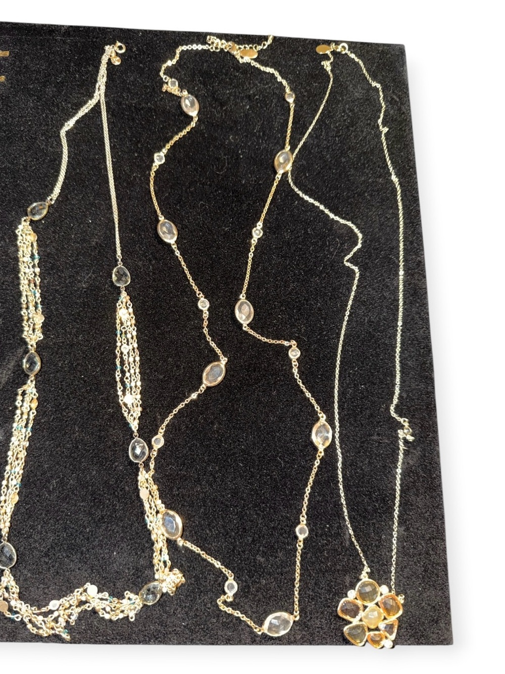 Loft Necklace Lot 3pc Gold Tone Boho style